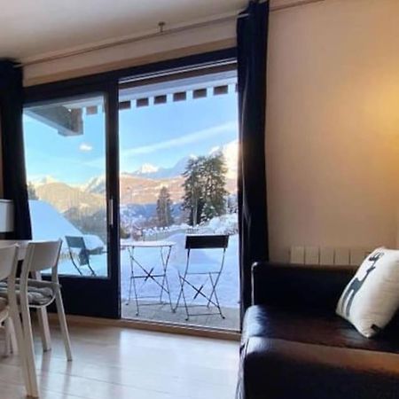 孔布卢La Marmotte: Vue Mont Blanc, Terrasse, Parking公寓 外观 照片